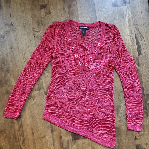 INC Metallic Thread Sweater - Picture 2 of 6